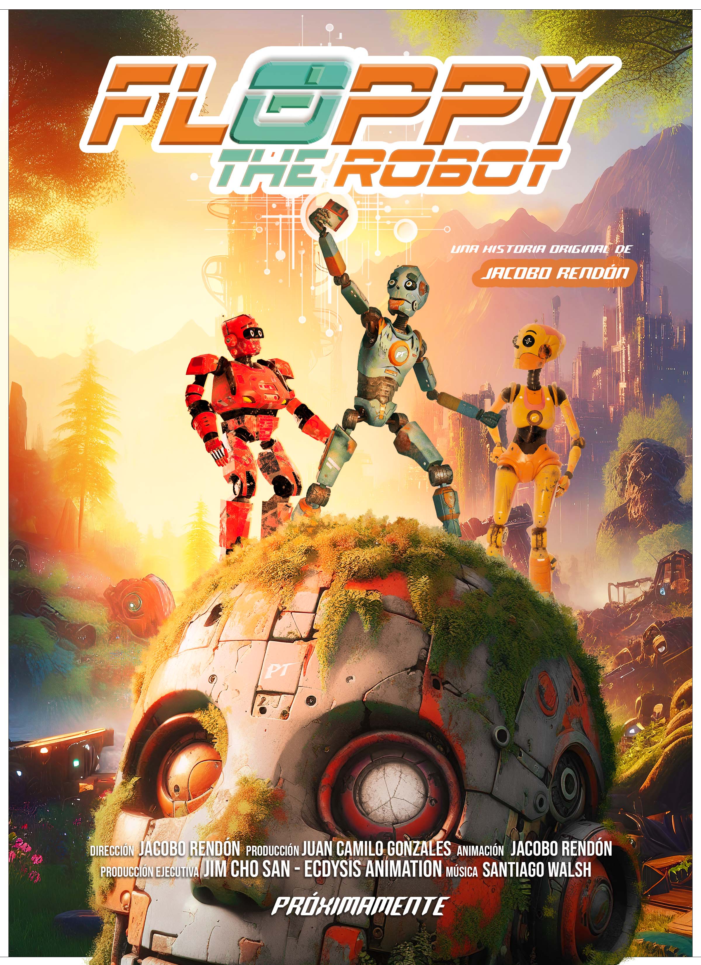 Floppy the Robot Poster